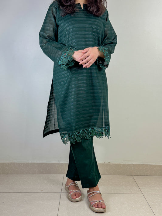 Emerald Green Luxe - 2 Piece - Lawn